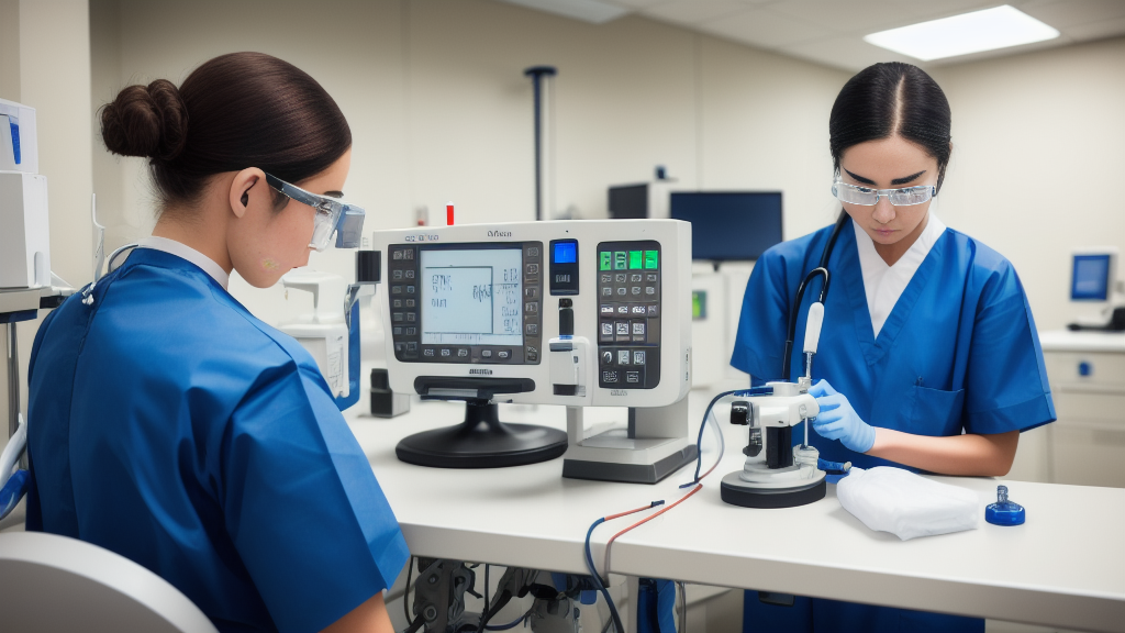Calibration of biomedical equipment to manufacturer specification