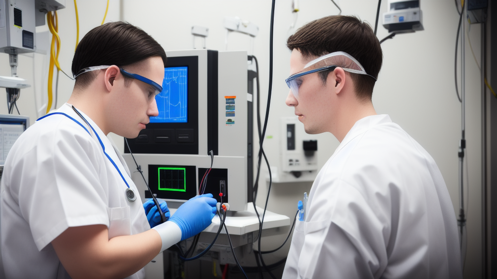 Isolated power system and line isolation monitor testing